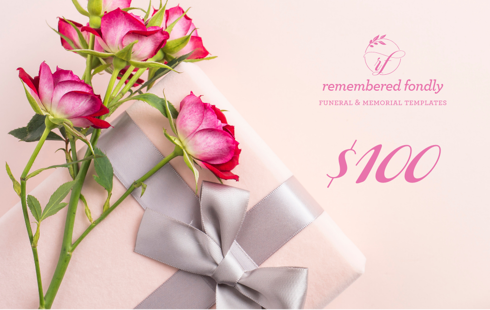 In liebevoller Erinnerung Geschenkkarten