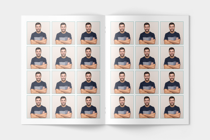 Plantilla personalizada de programa funerario de 12 páginas: un tributo significativo 1008