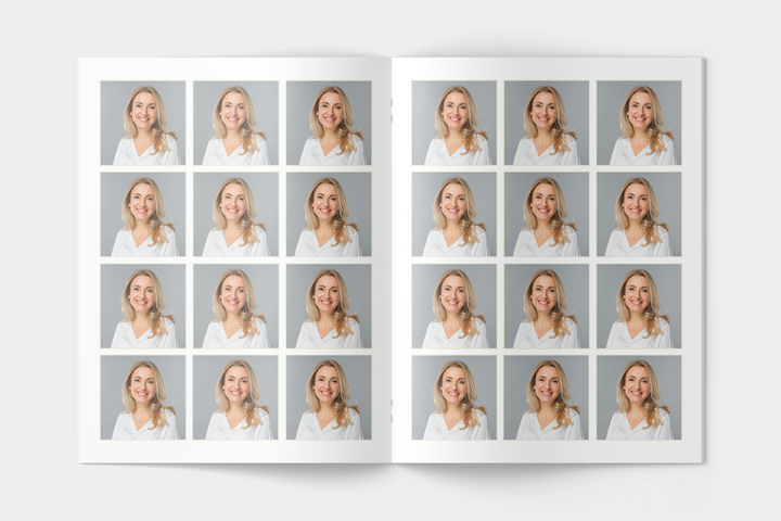 Daisy Funeral Program Template 12-Page Large