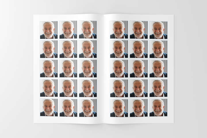 Crea un tributo funebre personalizzato con il nostro pacchetto di modelli digitali: piccolo programma di 8 pagine, presentazione, cartoline, annunci e set di ricordi 1013